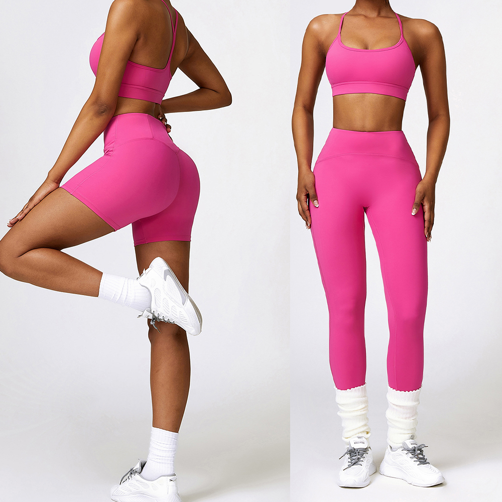 New Digital Print Tie Dye Hip Upset Yoga Set Soutien-gorge de sport pour femmes Running Fitness Pantalons Femmes