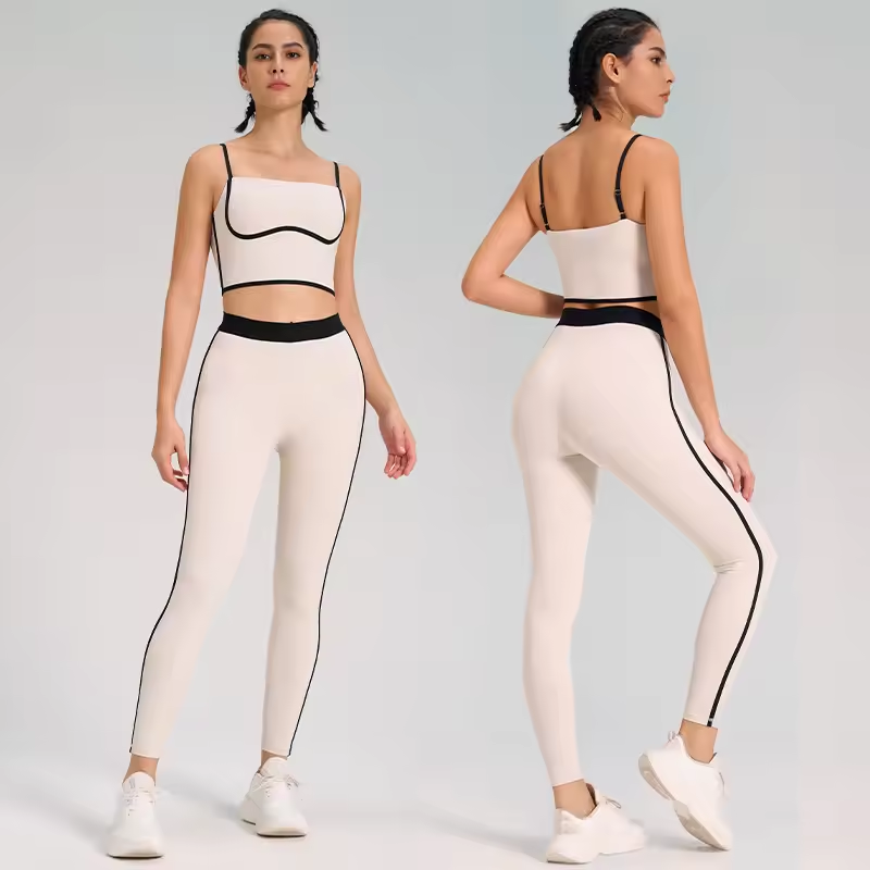 Chine gros vêtements de sport vêtements de sport 2 pièces ensemble femmes Gym Fitness ensembles deux pièces Yoga porter entraînement Yoga pantalon court ensemble